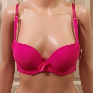 Body Cuerpo Fuchsia-Red Bra Size 34B NWT